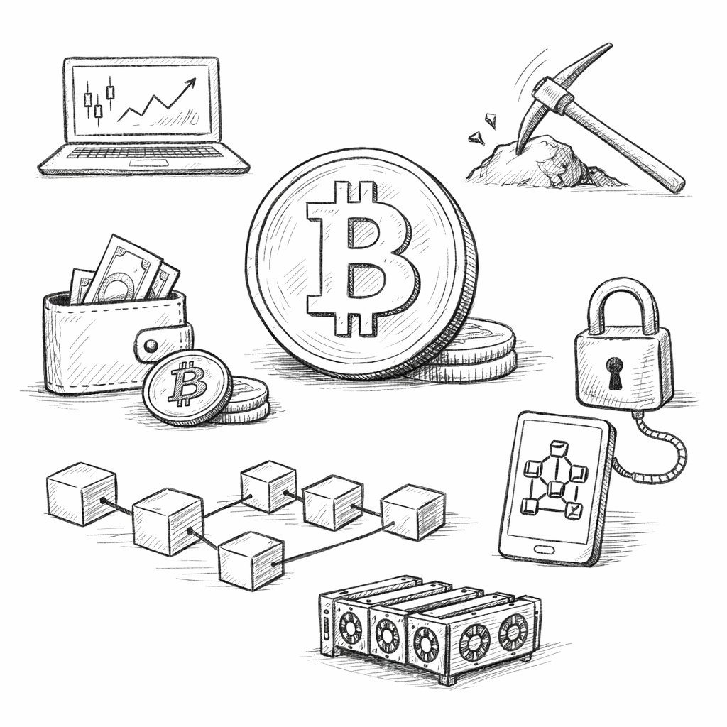 Bitcoin для начинающих: как устроена первая криптовалюта