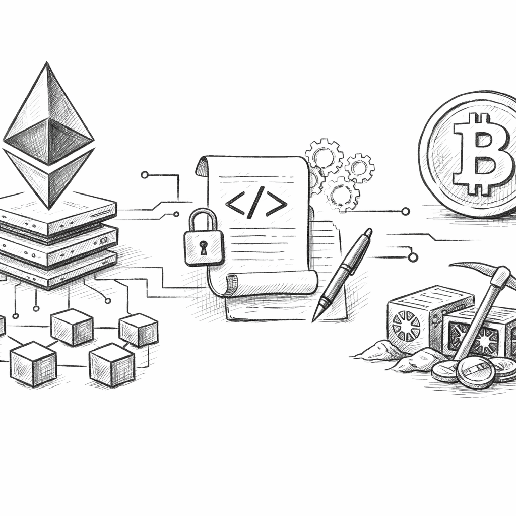 Ethereum и смарт-контракты: чем второй по величине блокчейн отличается от Bitcoin