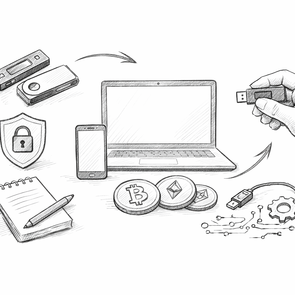 Холодные кошельки (hardware wallet): обзор и настройка