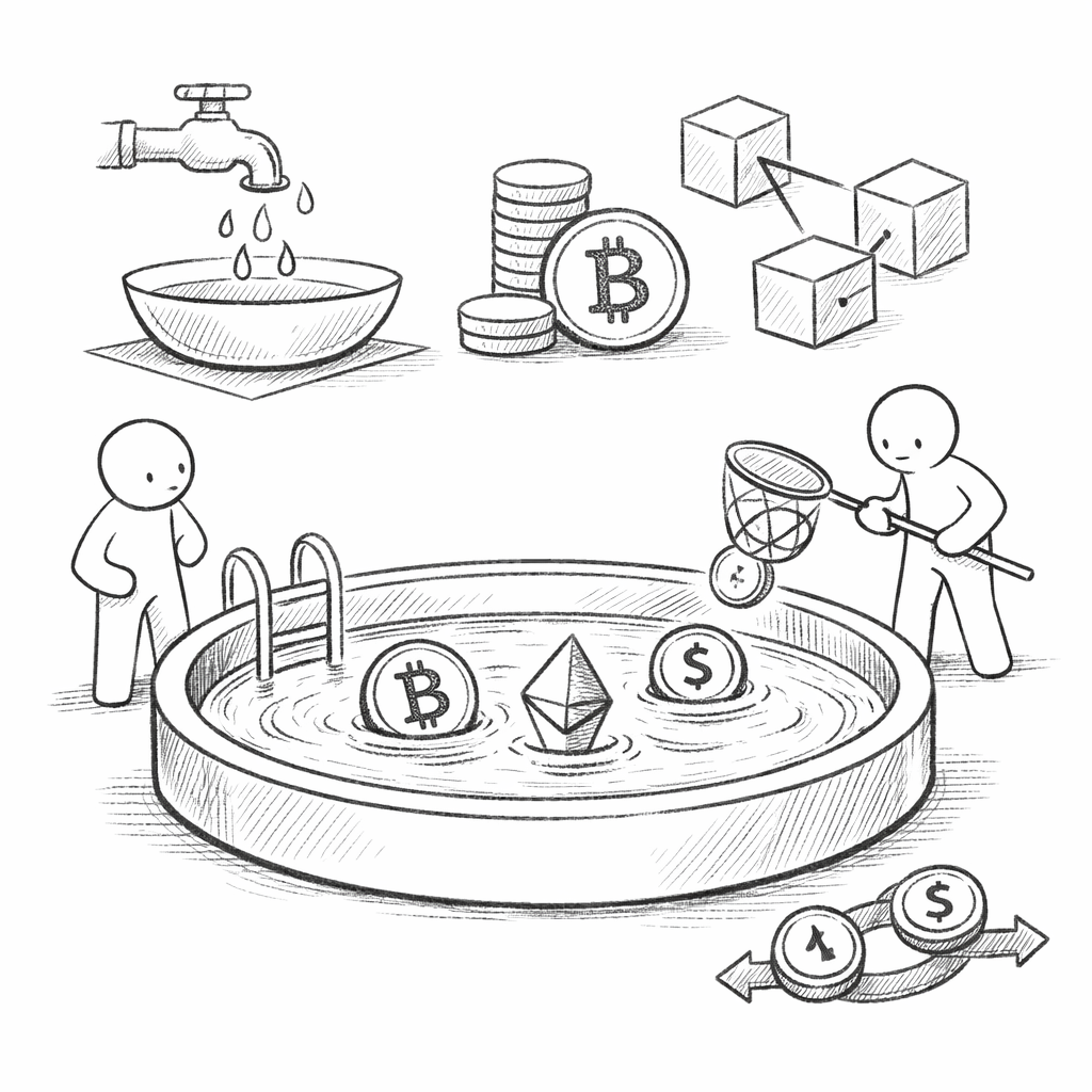 Ликвидность и пулы ликвидности в DeFi: объяснение для новичков